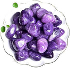 Lepidolite Healing Crystal Stones, 1.25-2.0" Large Reiki Healing Gemstones Natural Tumbled Polished Stones for Energy Witchcraft Therapy Meditation