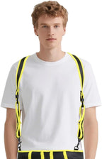 Neoprene Mens Body Chest Harness Adjustable Shoulder Strap with Short Pants