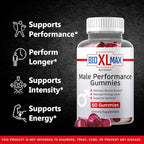 (2 Pack) Bio XL Max Gummies - Official Bio XL Max Natural Support Maximum Energy Advanced Formula Gummys, BioXLMax Premium Advanced Formula for Overall Health & Wellness, 120 Gummies for 2 Months