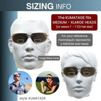 proSPORT Polarized Bifocal Reading Sunglasses for Men Women Rimless Sport Sunglass Readers Lightweight UV Protection Durable