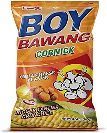 Boy Bawang Cornick Snacks (Chili Cheese)