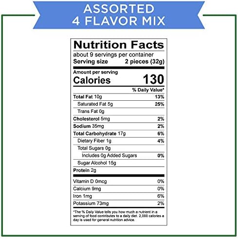 Russell Stover Sugar-Free 4-Flavor Mix Laydown Bag, 10 Ounce