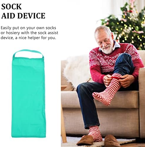 Compression Aid Sock Applicator for Elderly Easy Sock Helper Tool for Mobility for Seniors and Pregnant Women Lightweight Design