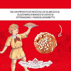 Chiostro di Saronno Amaretti Del Chiostro, Amaretti Di Saronno Crunchy Italian Cookies Cello Bag, 17.6 oz
