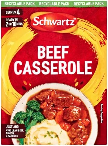 Schwartz Authentic Beef Casserole Mix 43g