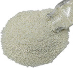 Homankit White Nonpareils Sprinkles Edible Cookie Decorations Mini Pearls for Decorating Cake, Baking, Cupcake Toppers, Ice Cream, Donuts 3.88 Ounce