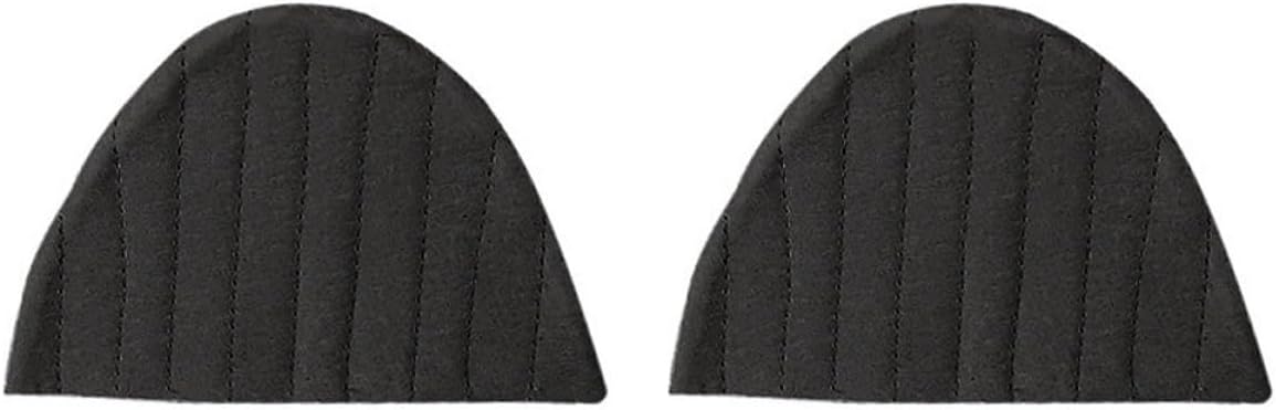 FRCOLOR Back Heel Pads and Heel Grips 1 Pair Black Four-Layer Anti-Abrasion Cushion Inserts and Foot Care in Sports Shoes