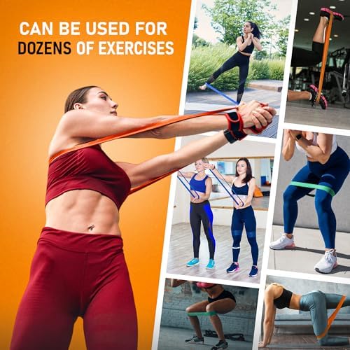 Pure Band - Latex-Free Professional Resistance Bands for Working Out, Stretching, Rehab, & Physical Therapy - Premium, Stretch Bands for Exercise & Recovery - Super Strong Exercise Bands