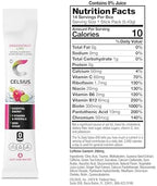 CELSIUS® On-The-Go Powder Sticks Dragonfruit Lime, Essential Energy 2.8 Oz
