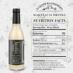 Liquid Alchemist Orgeat Syrup for Cocktails - Real Ingredients Make Our Almond Syrup the Perfect Mai Tai Mix - Non-GMO, Gluten Free & Vegan (12.7 oz)