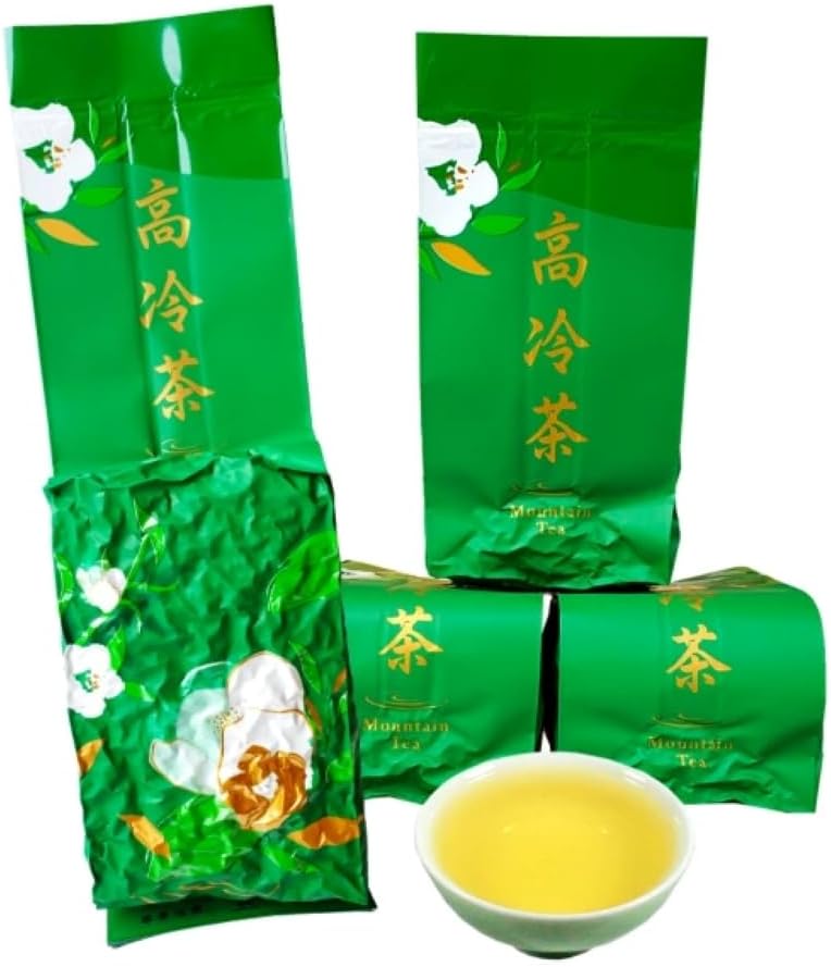Taiwan unique tea,梨山雪綠嫩芽茶香烏龍茶 Lishan Oolong Tea,150g*4