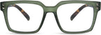FONHCOO Reading Glasses for Women Men- Blue Light Reading Glasses with Spring Hinge Computer Readers