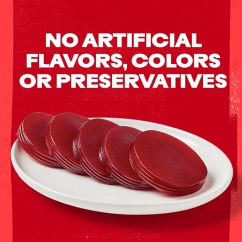 Ocean Spray Jellied Cranberry Sauce, Canned Side Dish, 14 Oz Can (Pack of 24)