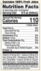 Lakewood Organic PURE Pink Grapefruit Juice, 32-Ounce Bottles (Pack of 6)