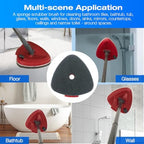 2 Pack OCeda Sponge Brush for Vileda Turbo EasyWring Floor Mop Scrubbing Brush Cleaning Brush for Bathroom and Kitchen Tiles