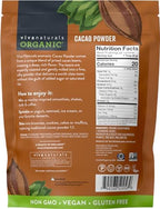 Organic Cacao Powder, Unsweetened, 1 lb (454 g) – Rich Dark Chocolate Flavor, Perfect for Baking, Smoothies & Hot Chocolate – Vegan, Keto, Paleo, Non-GMO & Gluten-Free Cocoa Powder