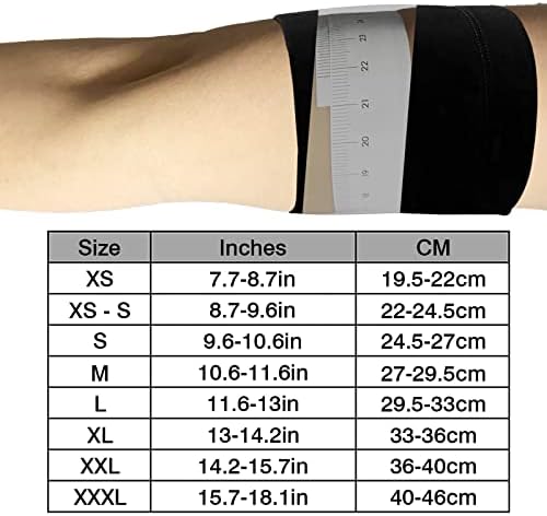 Diabetic Sensor Armband - Fits All CGM Devices - Protects Insulin Pod During Exercise - Sweatproof、Refreshing、 Breathable，Omnipod Dexcom Replaces Adhesive Patches (XL 33-36CM)