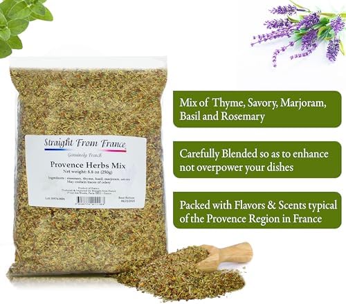 Straight from France Genuinely French, Provence Herbs Mix Seasoning from France 8.8 Oz