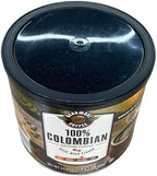 100% Colombian Ground Coffee, Medium-Dark Roast, Deep Rich Flavor, 24.2 oz