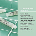 e.l.f. SKIN Blemish Breakthrough Blemish Fighting Spot Gel, Roll-on Blemish Spot Gel For Targeting & Treating Blemishes, Infused With Salicylic Acid