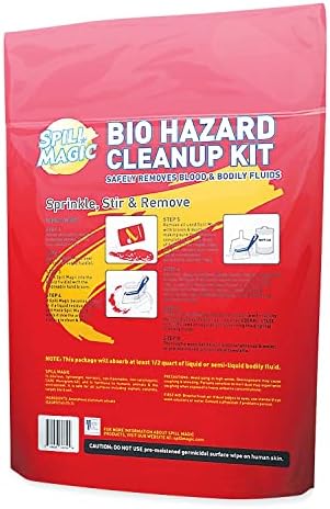 Spill Magic Biohazard Spill Clean Up Kit, (SM-BIOHAZARD)