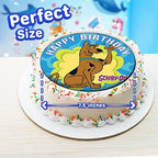 7.5" Edible Cake Toppers – Mystery Pup Dog Adventure Collection of Edible Cake Decorations | Uncut Edible on Wafer Sheet