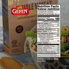 Gefen Whole Wheat Israeli Pearl Couscous, 8.8oz (2 Pack) Mediterranean Toasted Pasta | Great Source of Fiber | Kosher | Two Simple Ingredients