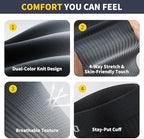 CAMBIVO Gradient Calf Compression Sleeves, 20-30 mmHg Medical Footless Compression Socks for Shin Splints, Leg Fatigue, Travel, Running, Standing & Daily Wear – Stylish Leg Support for Men & Women