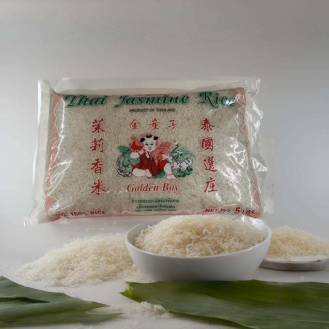 Thai Flavour, Golden Boy, Jasmine Rice, 5 lb