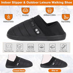 Heated Slippers, BIAL Unisex Electric Heating Pad for Feet, Rechargeable Battery Shoes Heat Foot Warmer Feet Warmer Winter Slipper Cold Weather Slippers for Men Women