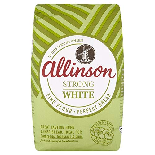 Allinson Strong White Bread Flour 1.5kg - Pack of 6