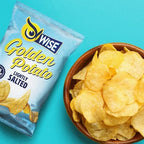 Wise Foods Lightly Salted Potato Chips Sharing Size Bags (3 Bags)