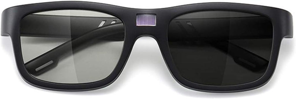 Paleshy 0.1s Auto-Tinting Sunglasses for Men & Women, Polarized Photochromic Glasses with Dual UV400, All-Weather Lightweight Glasses for Driving, Cycling, Fishing, Golf, Night