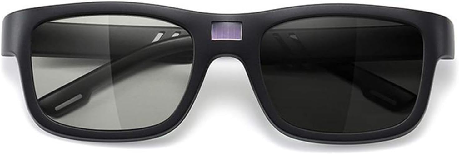 Paleshy 0.1s Auto-Tinting Sunglasses for Men & Women, Polarized Photochromic Glasses with Dual UV400, All-Weather Lightweight Glasses for Driving, Cycling, Fishing, Golf, Night