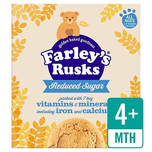 Heinz Farley's Rusks 18's Reduced Sugar 4-6 Mths Onwards - 300g (0.66 lbs)