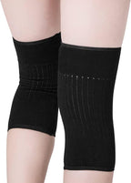 Cashmere Knee Warmer Stretchy Knit Arthritic Knee Sleeve Cosy Sleep Knee Wrap Brace Support Band-Knee Pain Relief