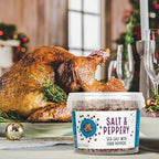 Cornish Sea Salt & Peppery Seasoning | Cooking & Hydration | Hand-Harvested in Celtic Waters | 2.1 oz Resealable Tub (Pack of 2)
