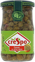 Crespo Capers in Salted Water (198g) - Pack of 6