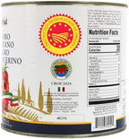 L'Oro Del Sud - D.O.P San Marzano Tomatoes of Agro Sarnese-Nocerino Area, Net Wt. 2550g (88 fl. oz). Pomodoro San Marzano dell’Agro Sarnese-Nocerino DOP Certification