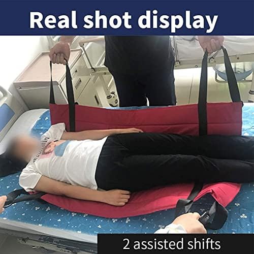Positioning Bed Pad with Handles Transfer Board Sheets, Transfer Boards Belt Slide Patient Lift Sling, Slide Sheet Transfer Aid for Patients