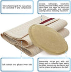 ORTONYX Umbilical Hernia Belt for Men and Women / 6.25" Abdominal Binder With Hernia Support Pad/Post-Surgical Belly Band - Beige OX5241-L/XL