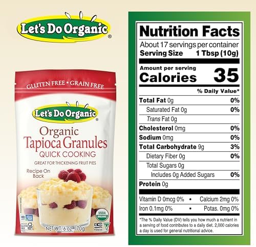 Let's Do Organics Organic Tapioca Granules, 6 oz
