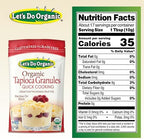 Let's Do Organics Organic Tapioca Granules, 6 oz