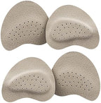 Gatuida 6pairs Forefoot Cushioning Pads Self-Adhesive High Heel Insoles for Comfortable Walking Breathable and Sweat-Absorbing Design for High Heel and Sandal Use