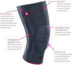 Medi Genumedi Knit Knee Support Compression Sleeve for Men & Women