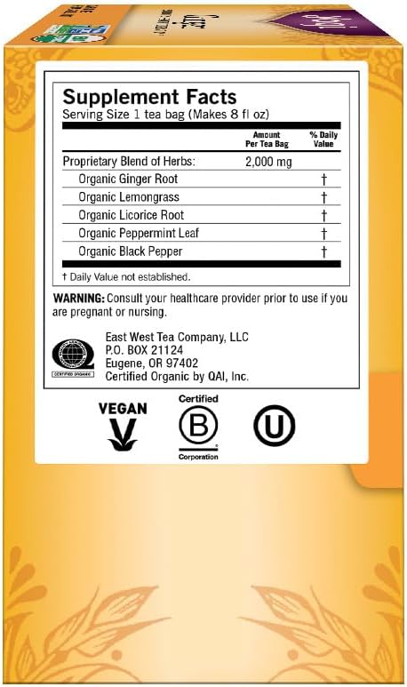 Yogi Tea, Ginger, 1.12 Ounce