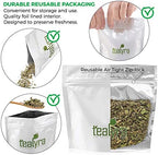 Tealyra - Moroccan Mint - Gunpowder - Peppermint - Spearmint - Famous Green Loose Leaf Tea - Caffeine Level Low - Hot or Iced Tea - All Natural - 110g (4-ounce)