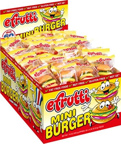 E Frutti Gummy Hamburger and Hot Dog Variety Pack of 120