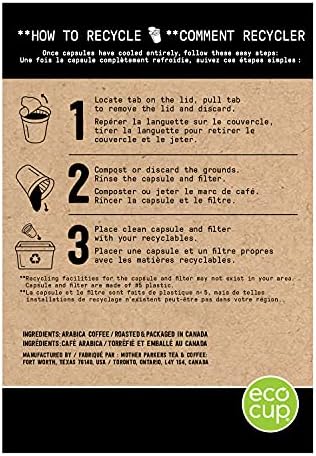 Marley Coffee Single Serve K-Cup Compatible Capsules, Buffalo Soldier, Medium-Dark Roast, 24 Count - Packaging may vary