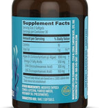 Vegan Omega 3 Algae Oil Plant-Based DHA & EPA from Algae Oil | 550mg Omega-3s per Softgel with 300mg DHA & 150mg EPA | Heart, Brain, & Vision Support | Non-GMO Carrageenan-Free Sustainable 30 Servings